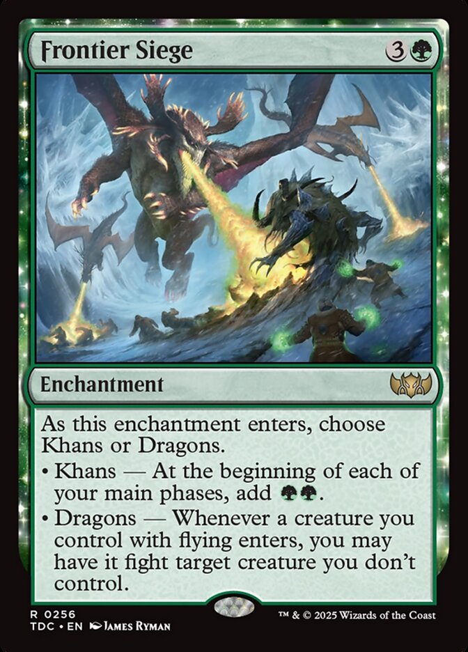 Frontier Siege 256 (Commander: Tarkir: Dragonstorm) 