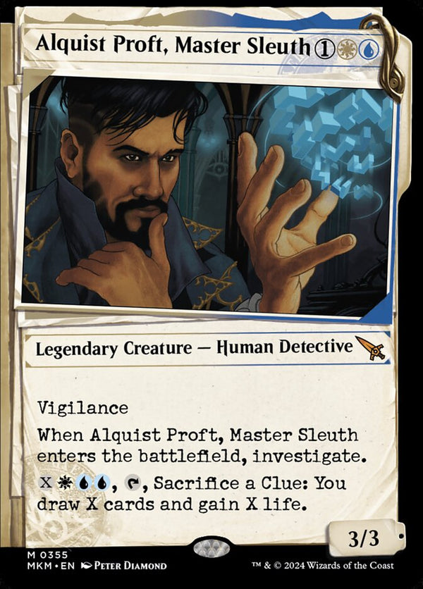 Alquist Proft, Master Sleuth 355/286 (Murders at Karlov Manor)  - Showcase