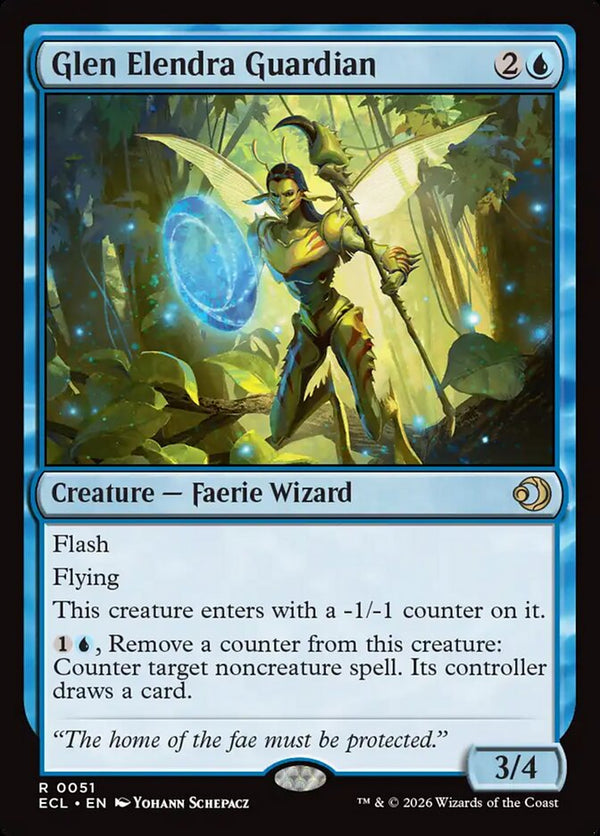Glen Elendra Guardian 51/273 (Lorwyn Eclipsed) 