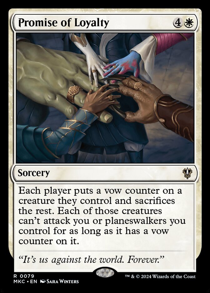 Promise of Loyalty 79 (Commander: Murders at Karlov Manor) 