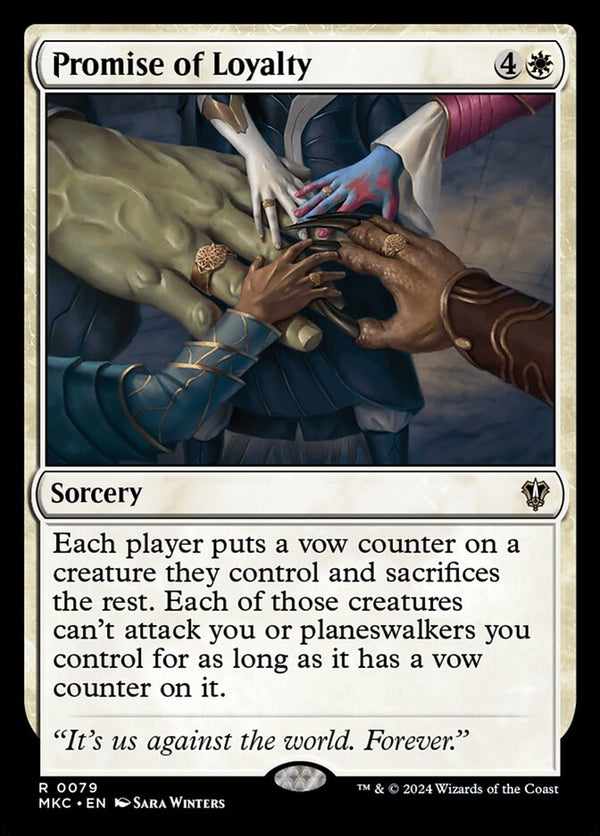 Promise of Loyalty 79 (Commander: Murders at Karlov Manor) 