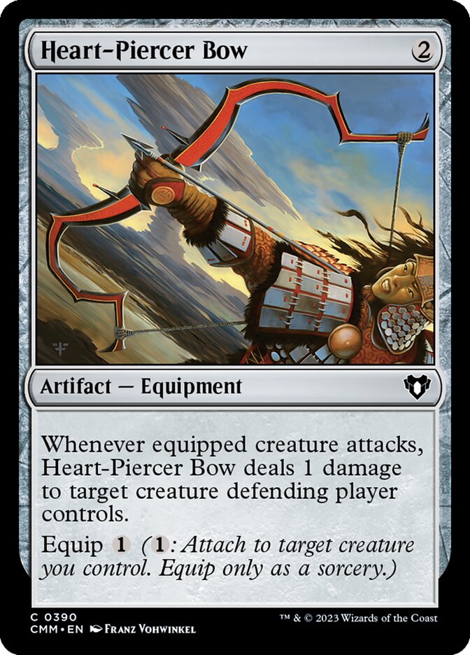 Heart-Piercer Bow 390/451 (Commander Masters) 