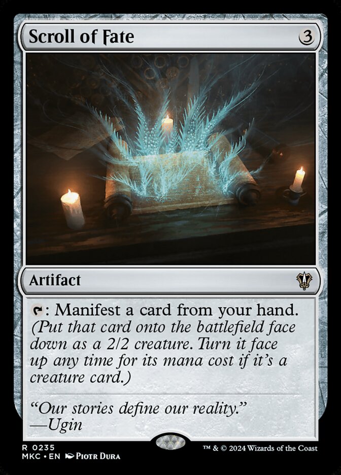 Scroll of Fate 235/311 (Commander: Murders at Karlov Manor) 