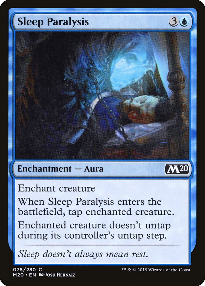 Sleep Paralysis 75/280 (Core Set 2020) 