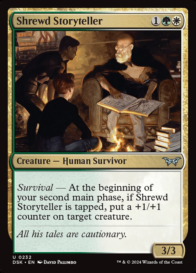 Shrewd Storyteller 232/286 (Duskmourn: House of Horror) 