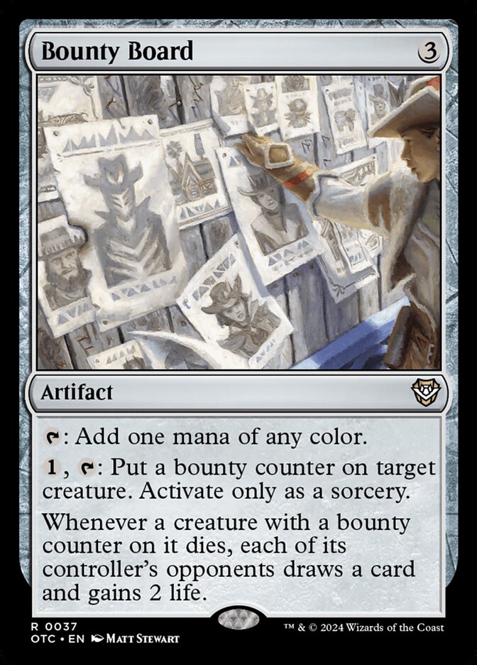 Bounty Board 37/342 (Commander: Outlaws of Thunder Junction) 