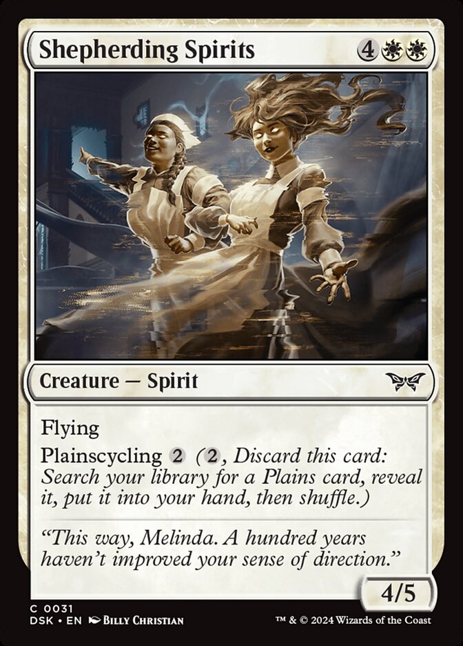 Shepherding Spirits 31 (Duskmourn: House of Horror) 