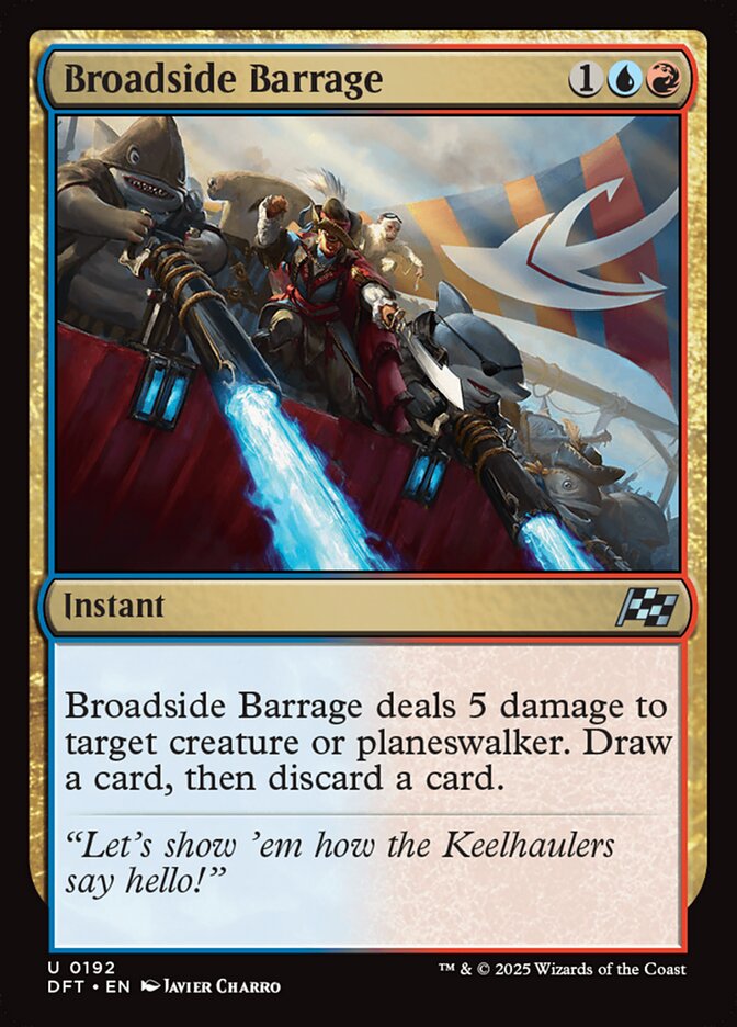 Broadside Barrage 192 (Aetherdrift) 