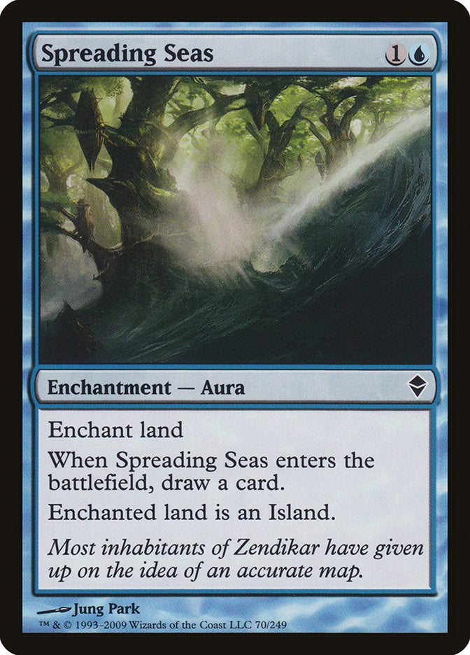 Spreading Seas 70/249 (Zendikar) 