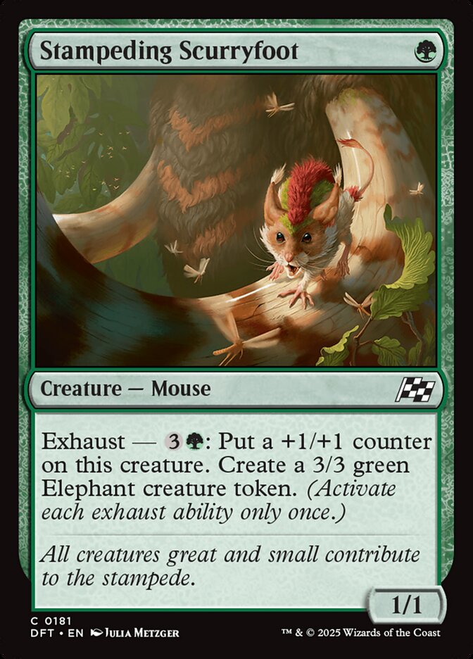Stampeding Scurryfoot 181/291 (Aetherdrift) 