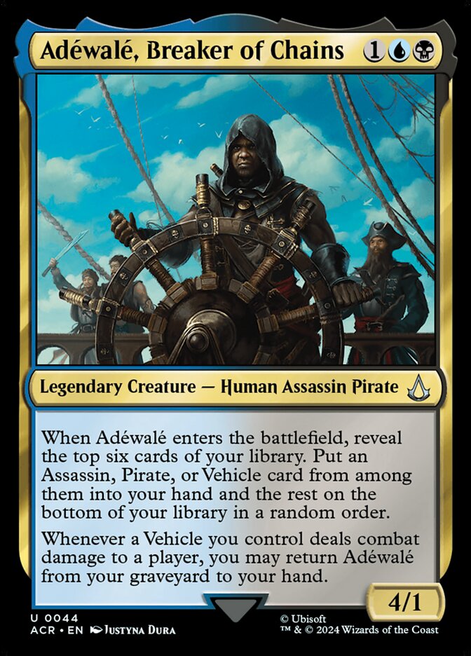Adéwalé, Breaker of Chains 44 (Universes Beyond: Assassin's Creed) 