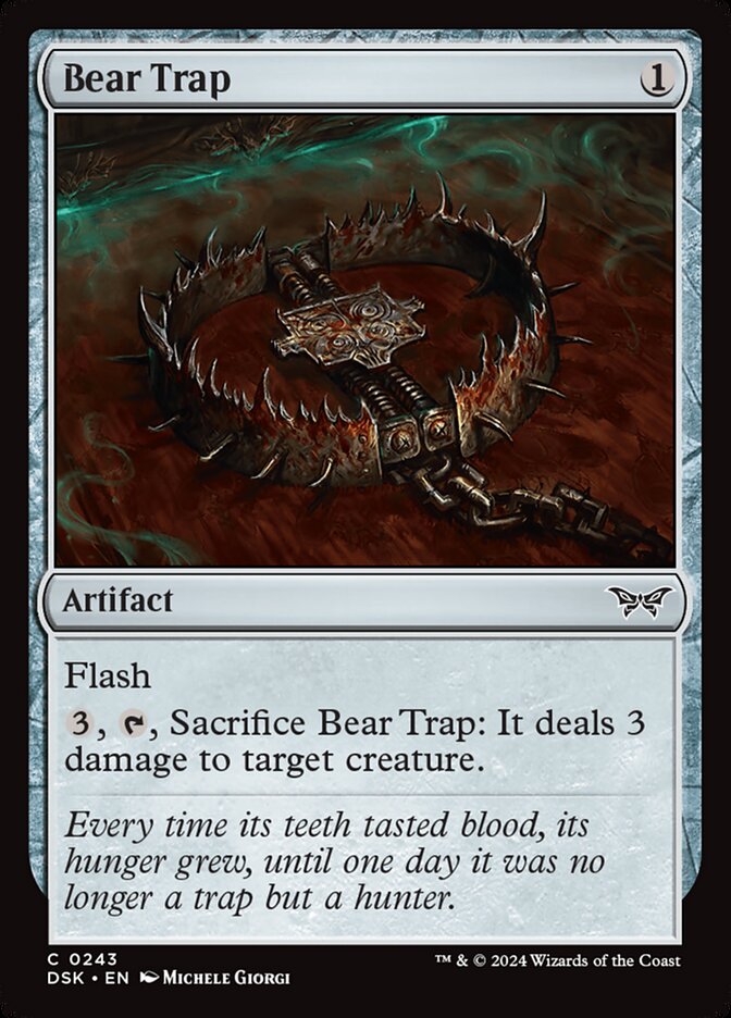 Bear Trap 243 (Duskmourn: House of Horror) 