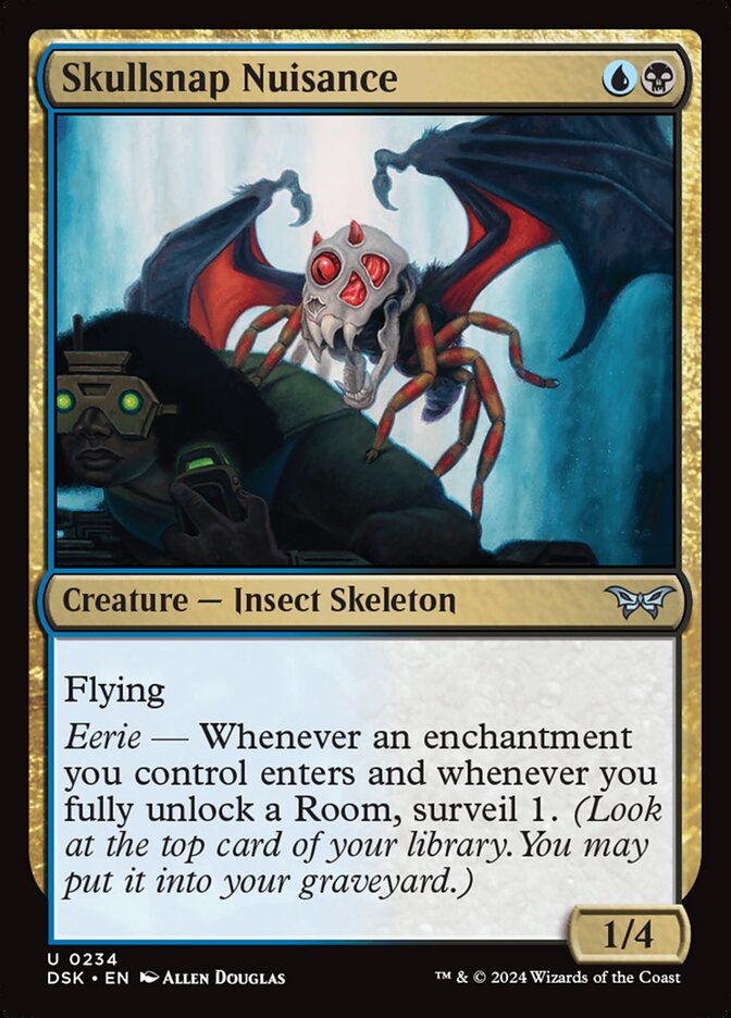 Skullsnap Nuisance 234/286 (Duskmourn: House of Horror) 