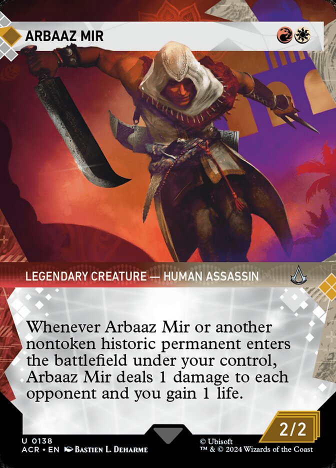 Arbaaz Mir 138/110 (Universes Beyond: Assassin's Creed)  - Showcase