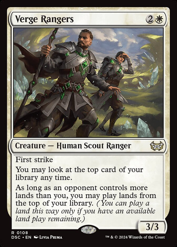 Verge Rangers 108/40 (Commander: Duskmourn: House of Horror) 