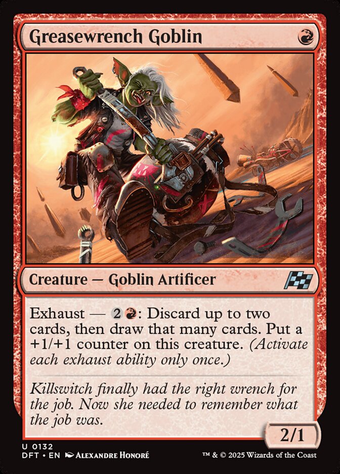 Greasewrench Goblin 132/291 (Aetherdrift) 