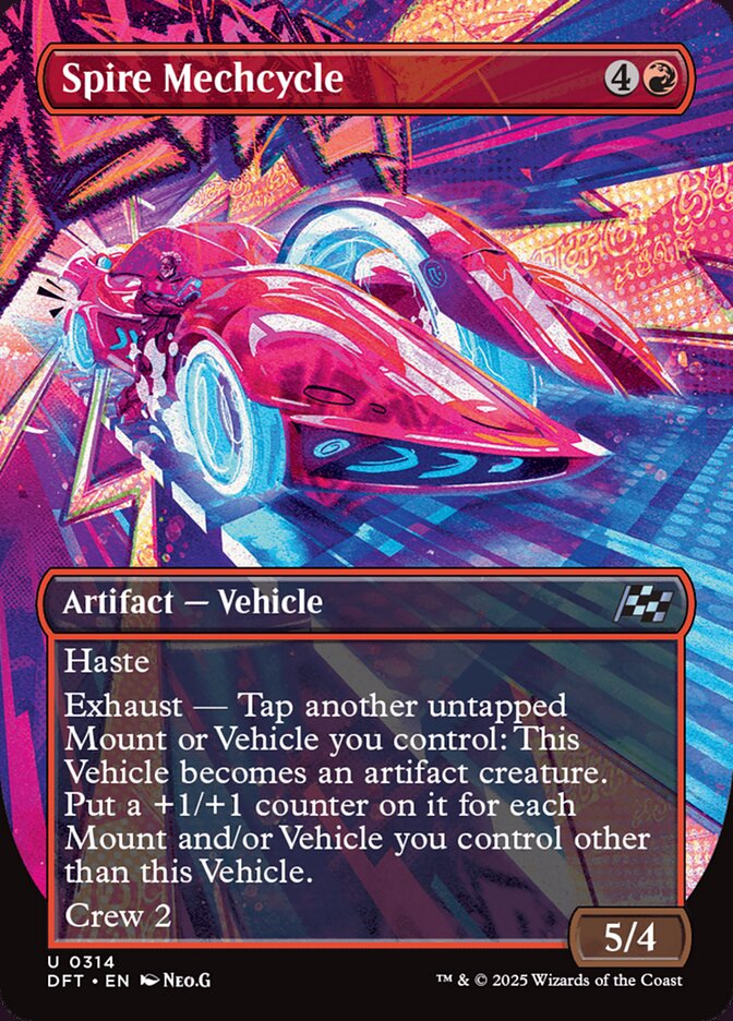 Spire Mechcycle 314/291 (Aetherdrift)  - Borderless