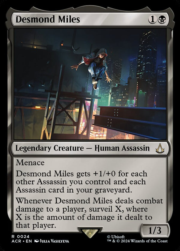 Desmond Miles 24/110 (Universes Beyond: Assassin's Creed) 