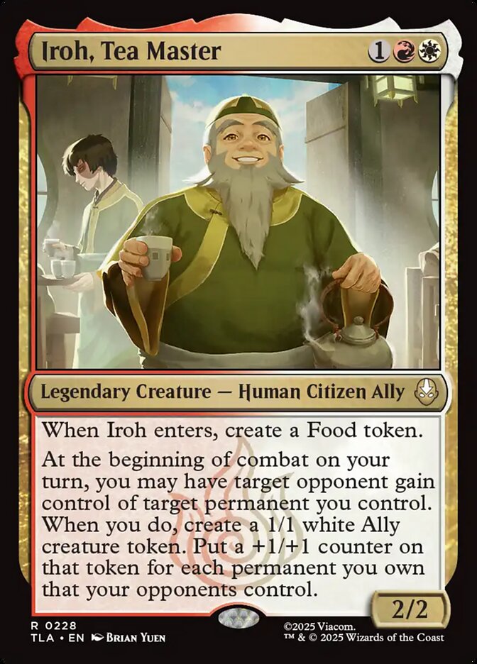 Iroh, Tea Master 228/286 (Avatar: The Last Airbender) 