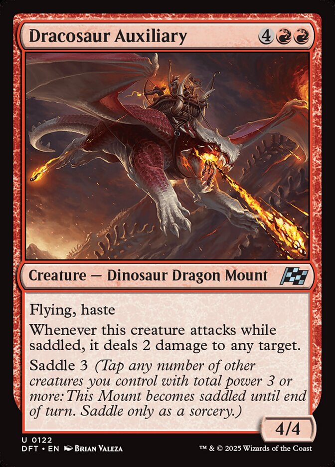 Dracosaur Auxiliary 122/291 (Aetherdrift) 