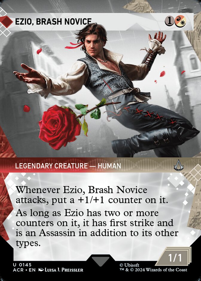 Ezio, Brash Novice 145/110 (Universes Beyond: Assassin's Creed)  - Showcase