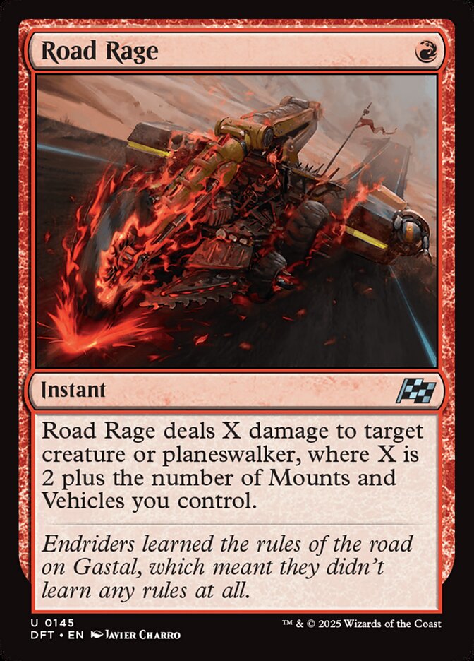 Road Rage 145/291 (Aetherdrift) 