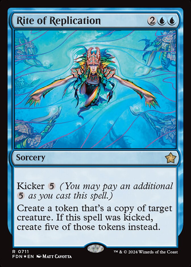 Rite of Replication 711/291 (Foundations)  - Foil