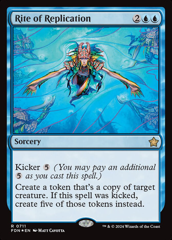 Rite of Replication 711/291 (Foundations)  - Foil