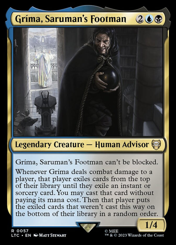 Grima, Saruman's Footman 57/347 (Commander: The Lord of the Rings: Tales of Middle-earth) 