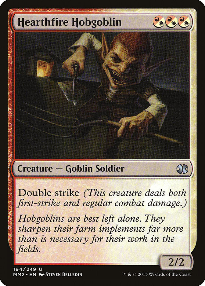 Hearthfire Hobgoblin 194/249 (Modern Masters 2015) 