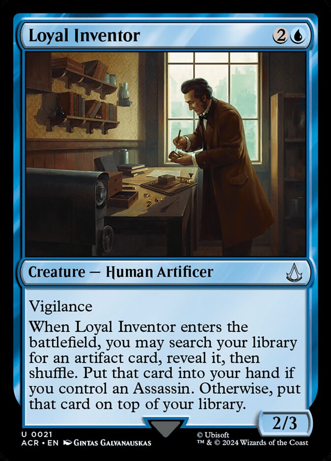 Loyal Inventor 21 (Universes Beyond: Assassin's Creed) 