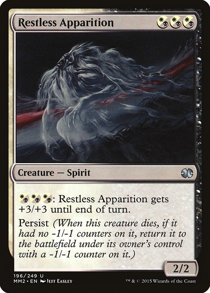 Restless Apparition 196/249 (Modern Masters 2015) 