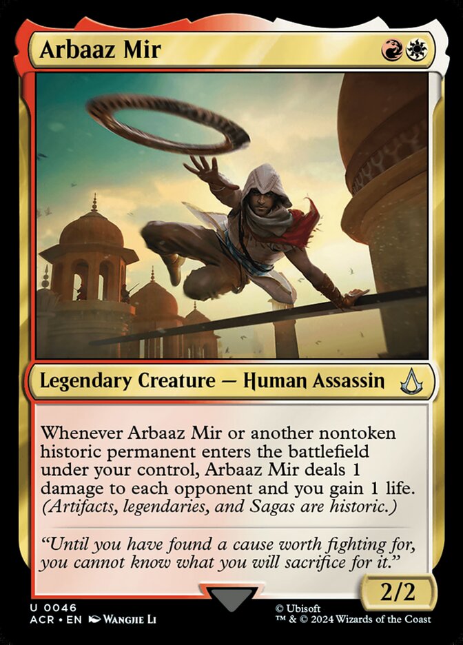 Arbaaz Mir 46/110 (Universes Beyond: Assassin's Creed) 