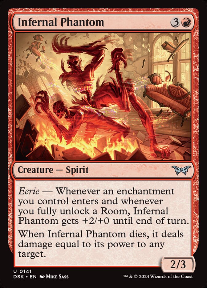 Infernal Phantom 141/286 (Duskmourn: House of Horror) 