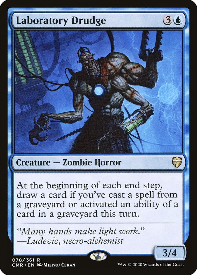 Laboratory Drudge 78 (Commander Legends) 