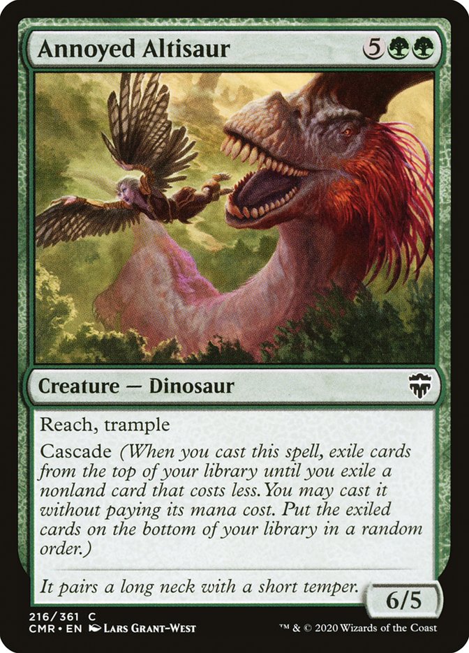 Annoyed Altisaur 216/361 (Commander Legends) 