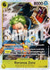 Roronoa Zoro ST29-014 (Starter Deck 29: Egghead)  - Foil