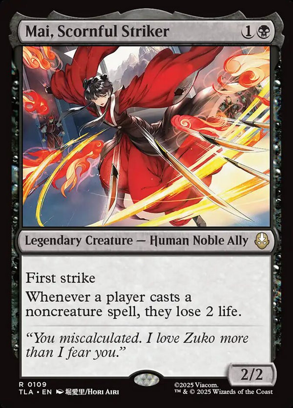 Mai, Scornful Striker 109 (Avatar: The Last Airbender) 