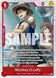 Monkey.D.Luffy OP14-013 (The Azure Sea's Seven)  - Foil