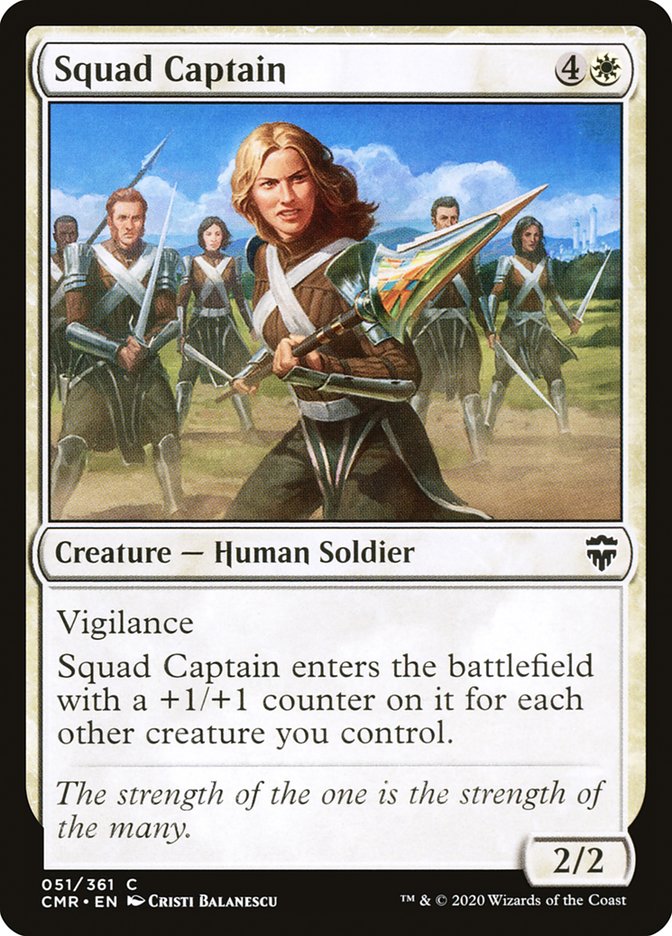Squad Captain 51/361 (Commander Legends) 
