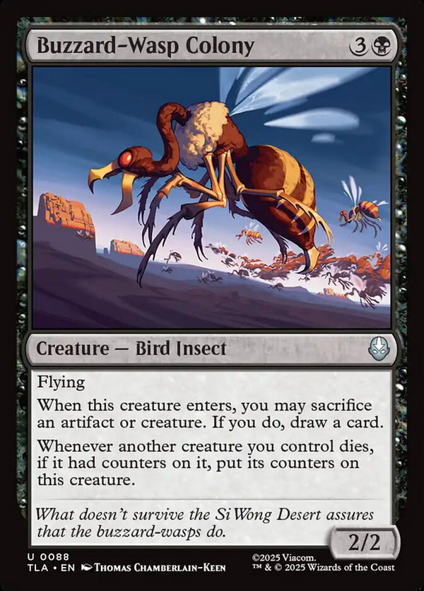 Buzzard-Wasp Colony 88/286 (Avatar: The Last Airbender) 