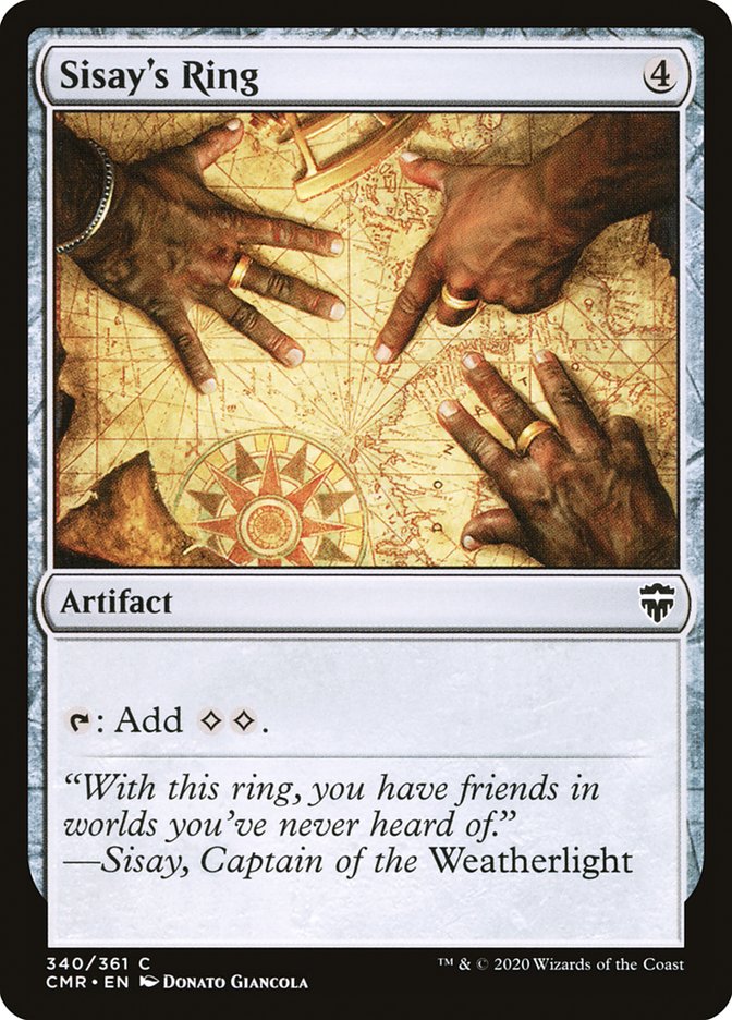 Sisay's Ring 340/361 (Commander Legends) 