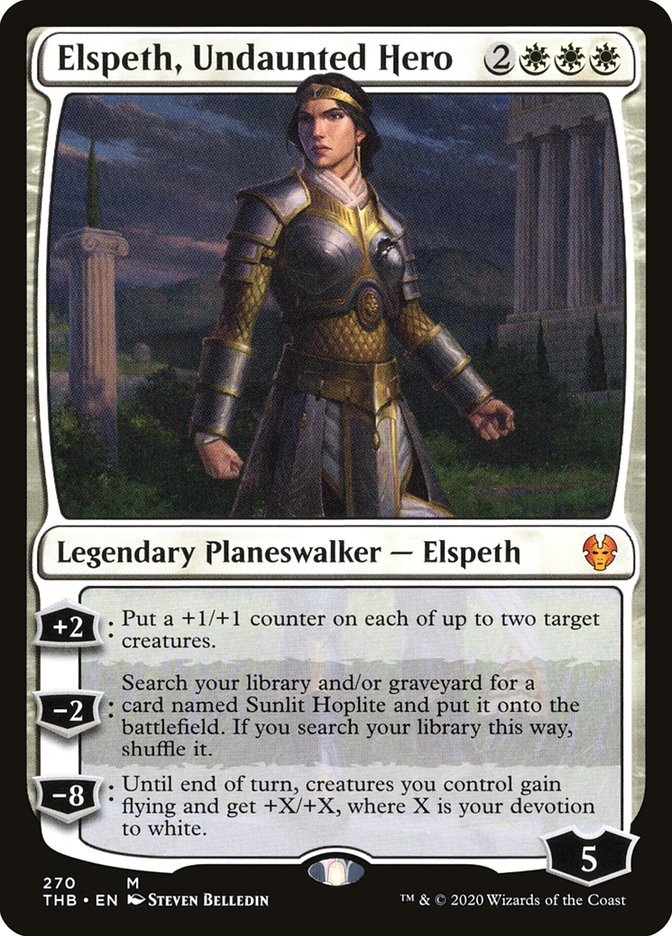 Elspeth, Undaunted Hero 270/254 (Theros Beyond Death)  - Foil