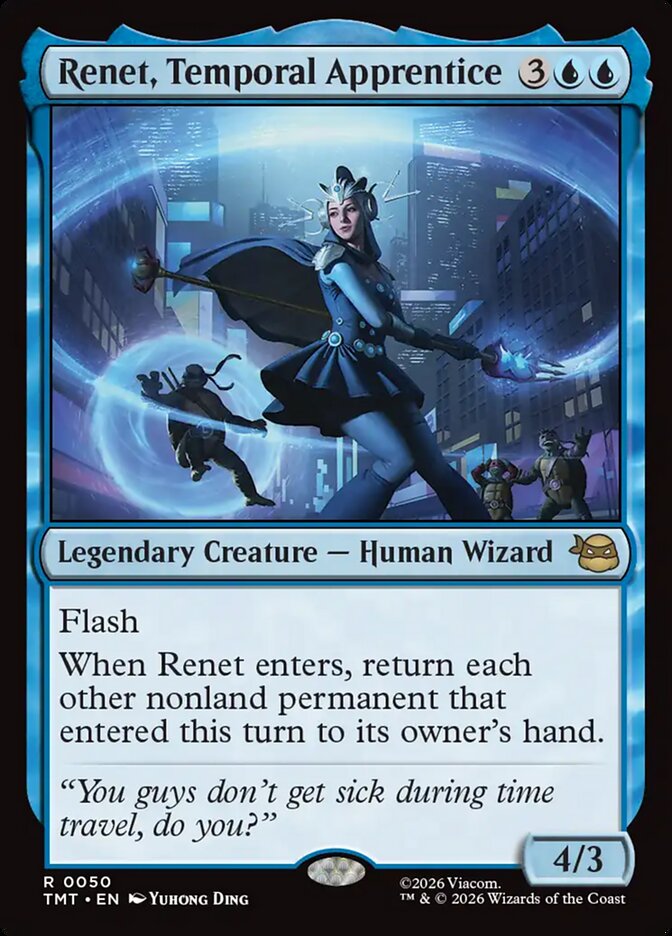 Renet, Temporal Apprentice 50 (Teenage Mutant Ninja Turtles) 