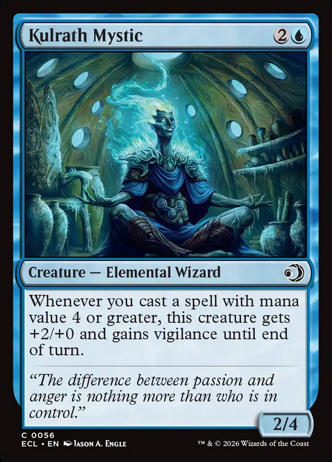 Kulrath Mystic 56/273 (Lorwyn Eclipsed)  - Foil