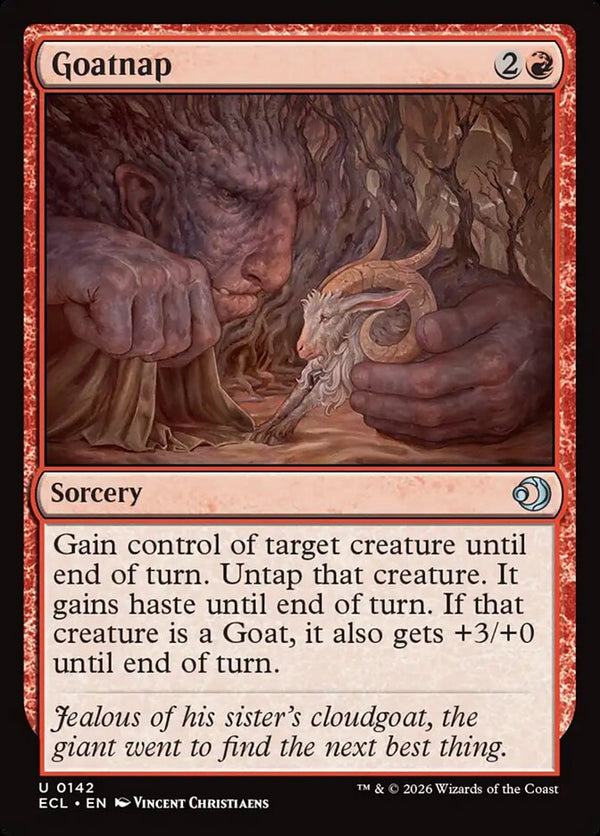 Goatnap 142/273 (Lorwyn Eclipsed) 