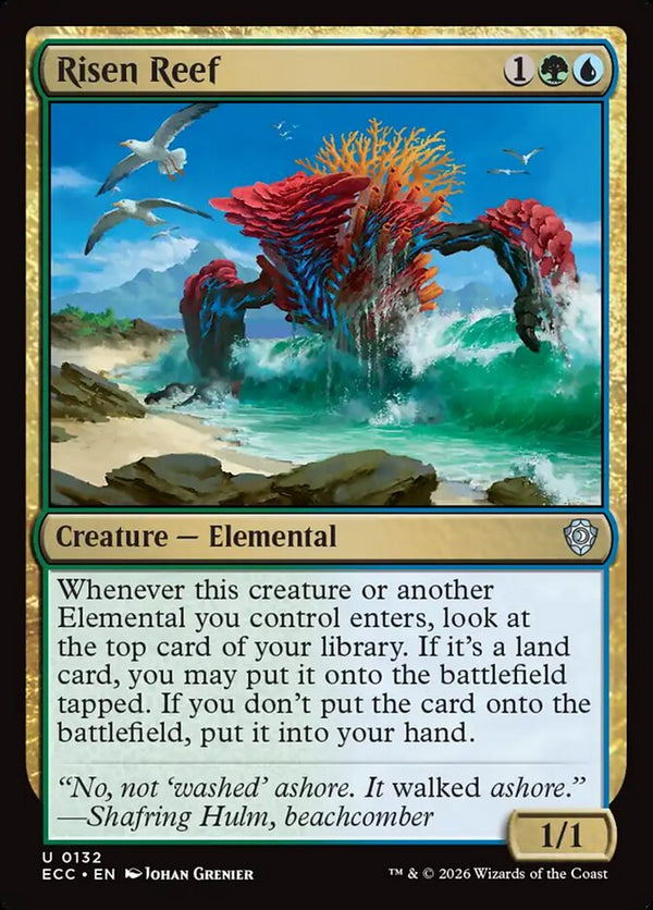 Risen Reef 132/176 (Commander: Lorwyn Eclipsed) 