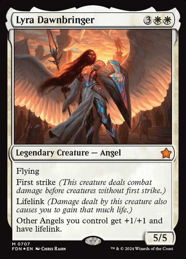 Lyra Dawnbringer 707 (Foundations)  - Foil