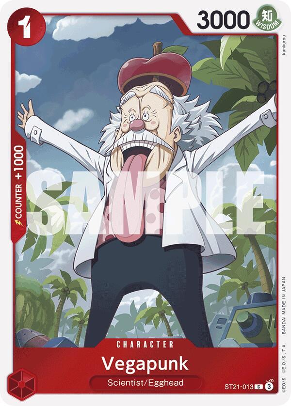 Vegapunk ST21-013 (Starter Deck EX: Gear 5)  - Foil