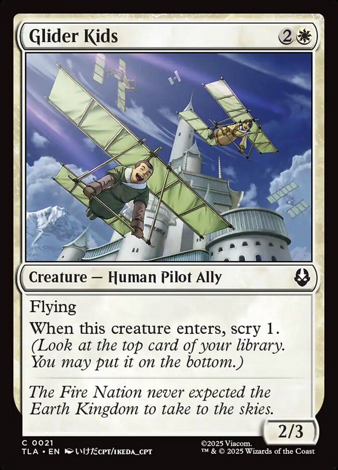 Glider Kids 21 (Avatar: The Last Airbender)  - Foil